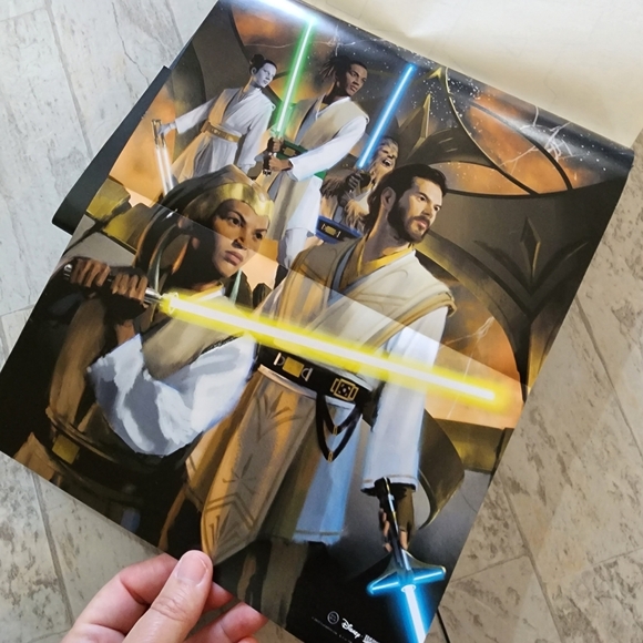 Star Wars High Republic: The Fallen Star hardback book with exclusive poster - Picture 4 of 15